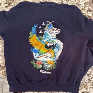 Ron Jon Blue Sweatshirt Classic Crew Neck